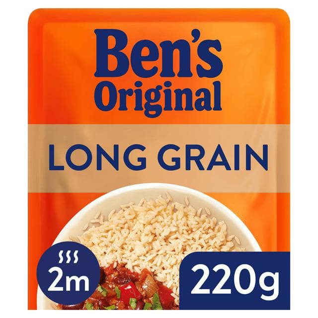 Ben's Original Classic Long Grain Microwave Rice 220g - gallery image 1