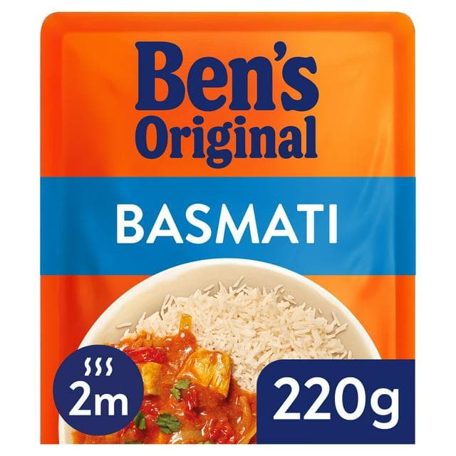 Ben's Original Classic Basmati Microwave Rice 220g - gallery image 1