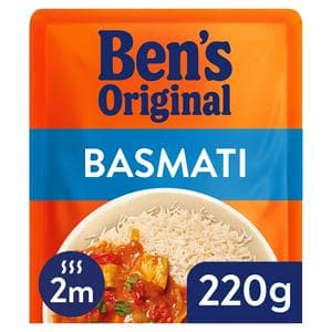 Ben's Original Classic Basmati Microwave Rice 220g