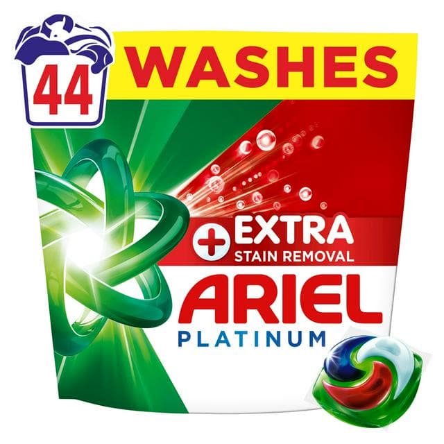 Ariel All-in-1 Pods Laundry Detergent Washing Capsules Extra Stain Removal 44 Washes - gallery image 1
