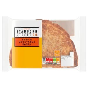 Stamford Street Co. Beef & Vegetable Pasty 200g