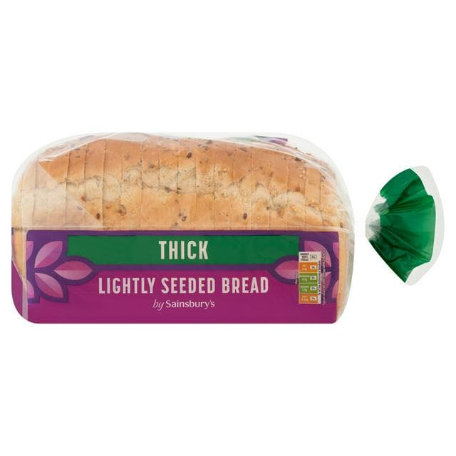 Sainsbury's Thick Lightly Seeded Bread 800g - gallery image 1