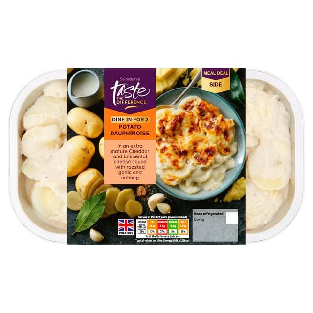 Sainsbury's Dauphinoise Potatoes with Garlic and Nutmeg, Taste the Difference 400g - gallery image 1