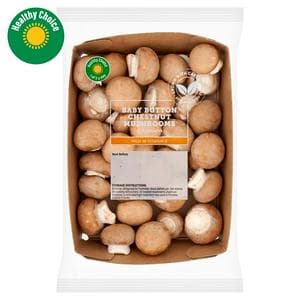 Sainsbury's 200g Baby Button Chestnut Mushrooms