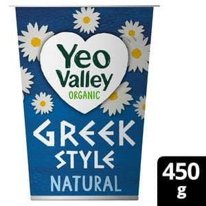 Yeo Valley Organic Greek Style Natural Yogurt 450g