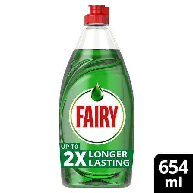 Fairy Original Green Washing Up Liquid with Lift Action 654ml - gallery image 1
