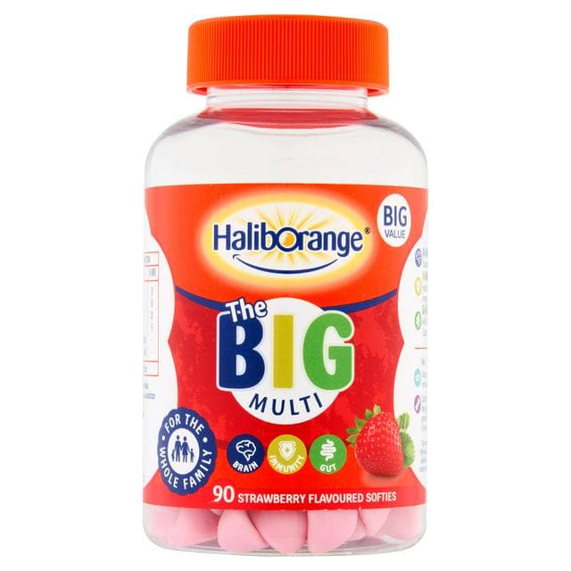 Haliborange the Big Multi Strawberry Flavour Softies x90 - gallery image 1