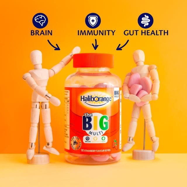 Haliborange the Big Multi Strawberry Flavour Softies x90 - gallery image 4