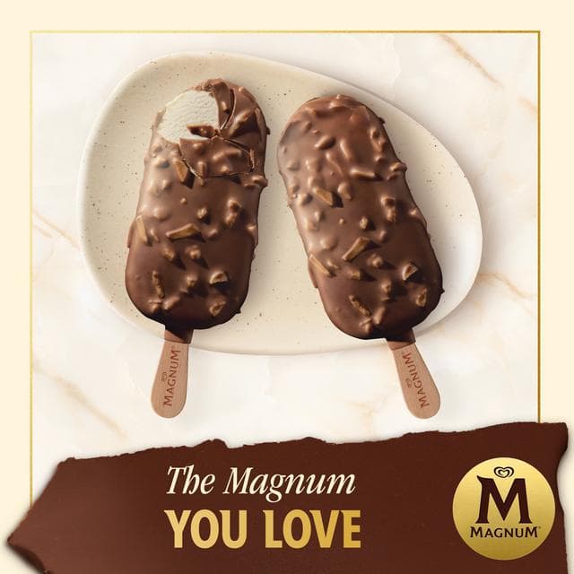 Magnum Almond Ice Cream Sticks 3x100ml - gallery image 5