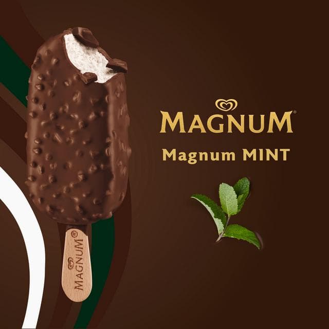 Magnum Mint Ice Cream Sticks 3x100ml - gallery image 2