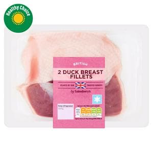 Sainsbury's British Duck Breast Fillets x2 397g