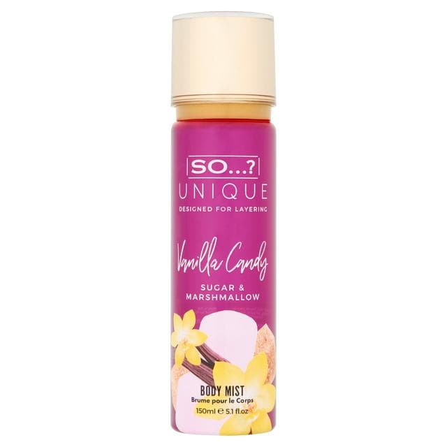 So...? Unique Vanilla Candy Sugar & Marshmallow Body Mist 150ml - gallery image 1