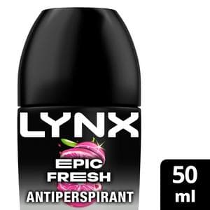 Lynx Epic Fresh Roll On Antiperspirant Deodorant 50ml