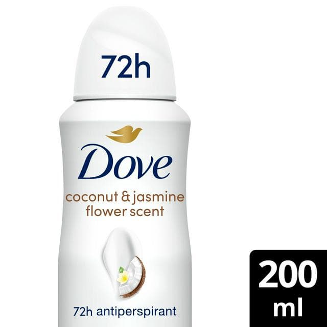 Dove Women Coconut & Jasmine 72h Advanced Care Antiperspirant Deodorant 200ml - gallery image 1