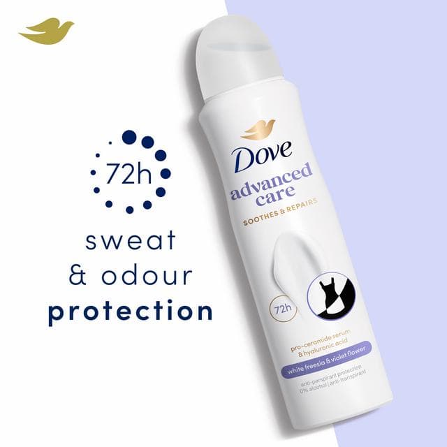 Dove Women Advanced Care 200ml Invisible Dry 72h Antiperspirant Deodorant - gallery image 3