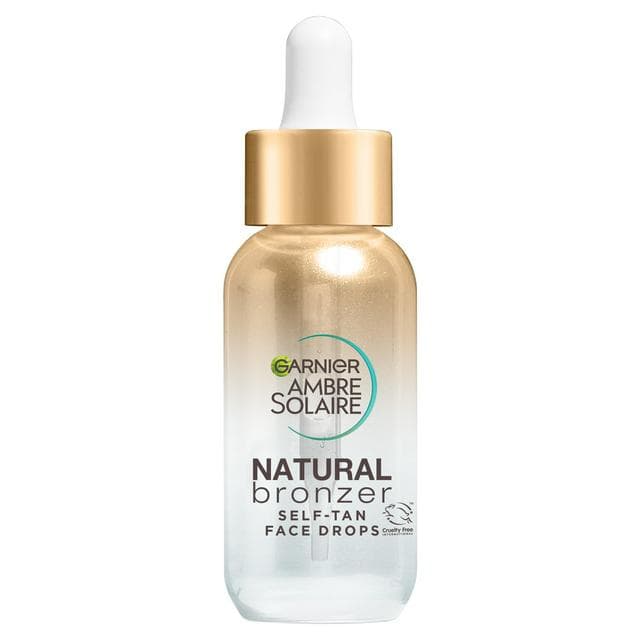 Garnier Ambre Solaire Natural Bronzer Self Tan Face Drops 30ml - gallery image 1