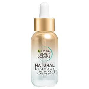 Garnier Ambre Solaire Natural Bronzer Self Tan Face Drops 30ml