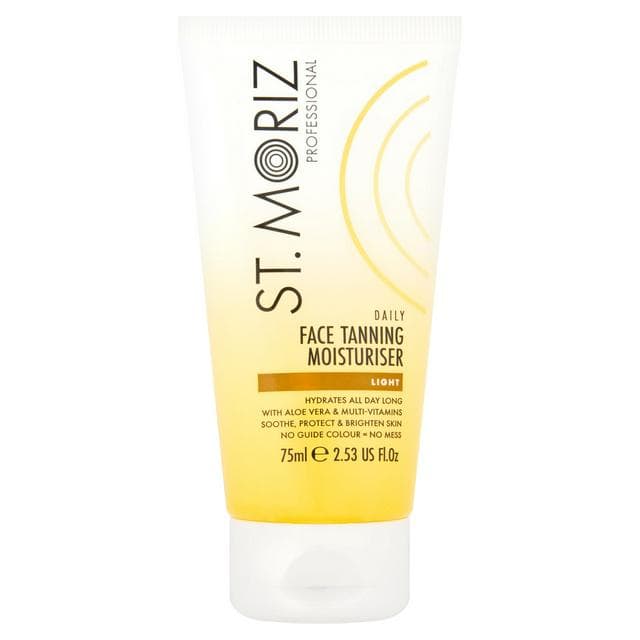 St. Moriz Professional Light Daily Face Tanning Moisturiser 75ml - gallery image 1
