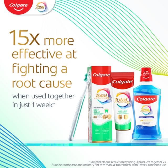 Colgate Total Active Prevention + Deep Clean Toothpaste 125ml - gallery image 5