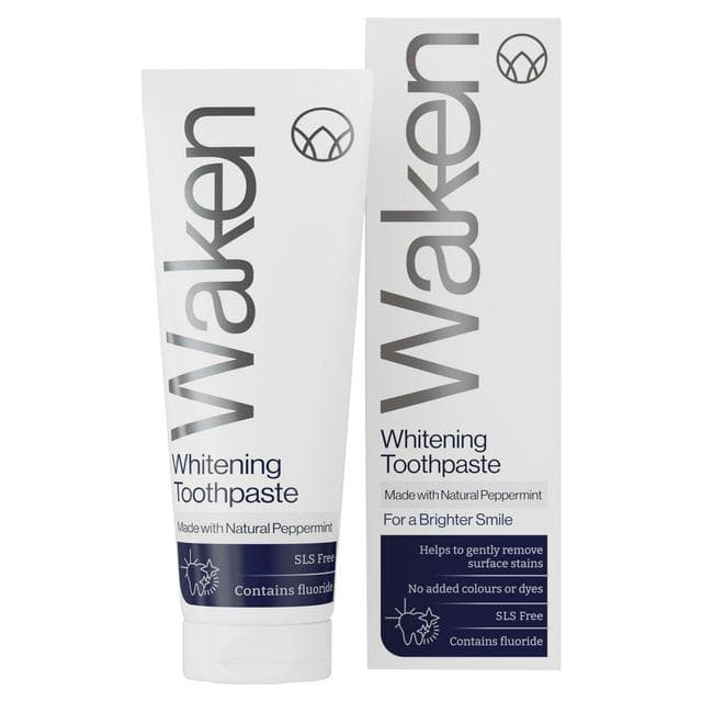 Waken Peppermint Whitening Toothpaste with Fluoride 75ml - gallery image 1