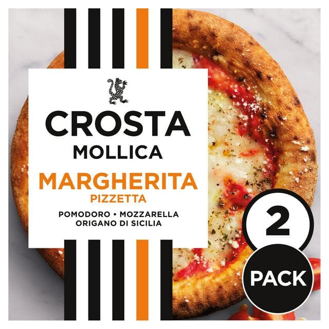 Crosta & Mollica Margherita Sourdough Pizza Tomato, Mozzarella & Sicilian Oregano 436g - gallery image 1