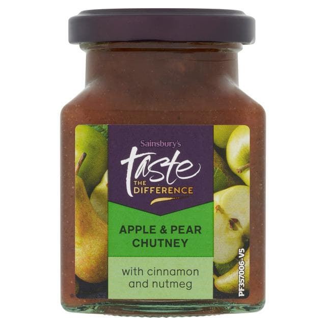 Sainsbury's Apple & Pear Chutney, Taste the Difference 220g - gallery image 1
