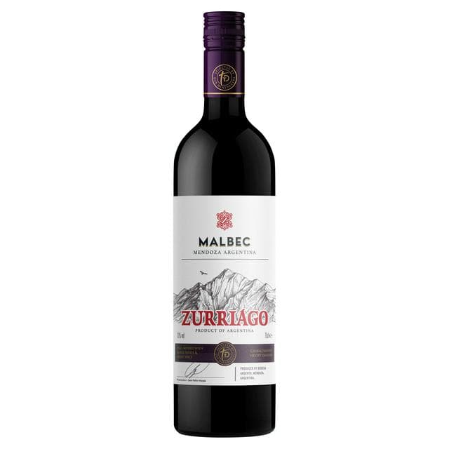 Sainsbury's Zurriago Malbec Red Wine, Taste the Difference 75cl - gallery image 1
