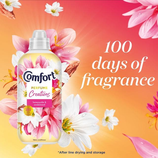 Comfort Creations Fabric Conditioner Honeysuckle & Sandalwood 48 Washes 1440ml - gallery image 2