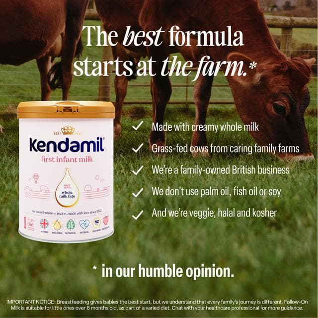 Kendamil First Infant Baby Milk 1 From Birth 800g - gallery image 4