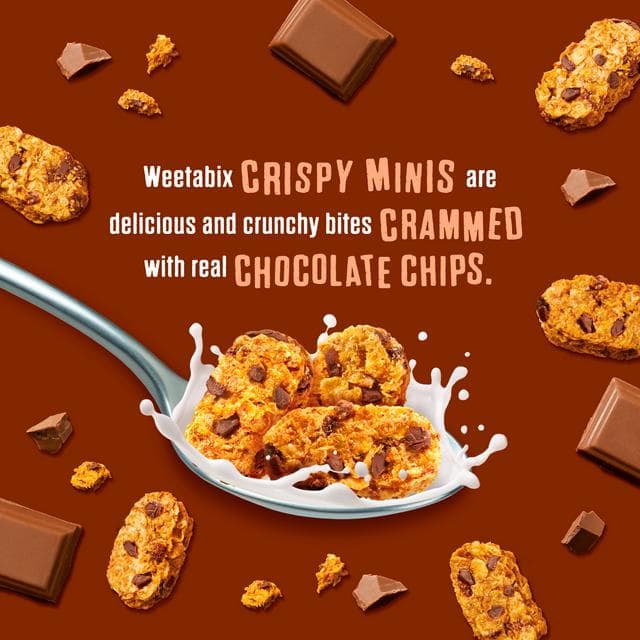 Weetabix 500g Crispy Minis Chocolate Chip Breakfast Cereal - gallery image 4