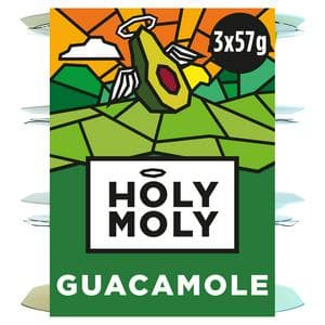 Holy Moly Minis Guacamole Original 3x57g