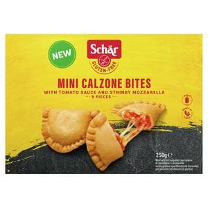 Schär Mini Calzone Bites with Tomato Sauce & Stringy Mozzarella x10 250g