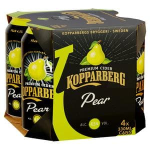 Kopparberg Premium Pear Cider 4x330ml