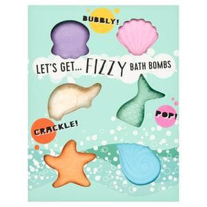 6 x 40g Let's Get Fizzy Bath Bombs