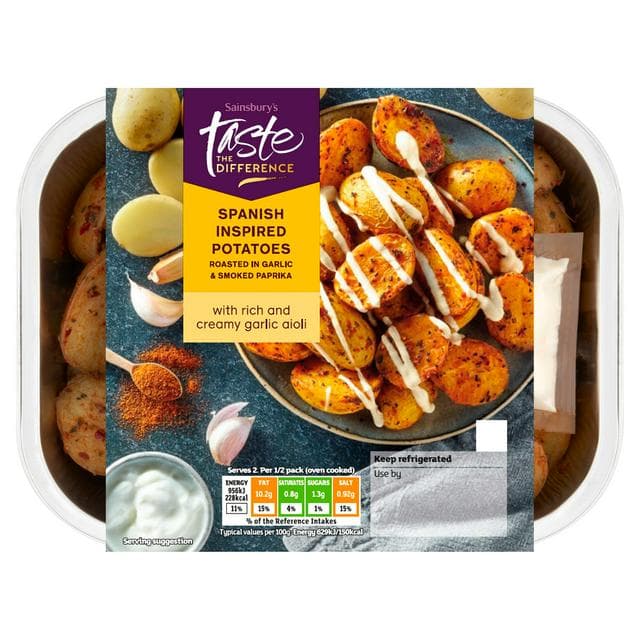 Sainsbury's Spanish Inspired Potatoes, Taste the Difference 340g - gallery image 1
