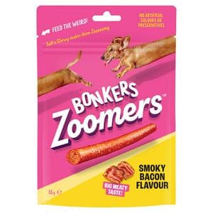 Bonkers Zoomers Smoky Bacon Flavour 85g