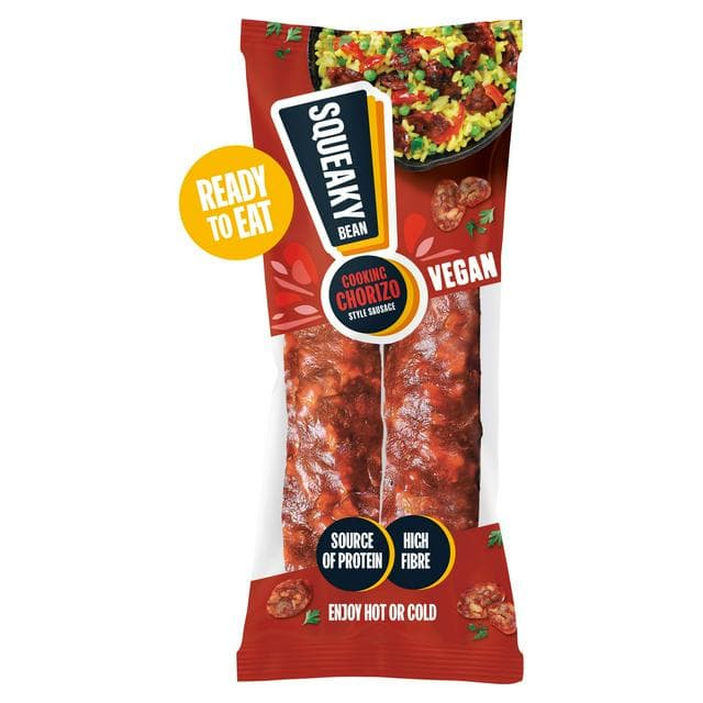 Squeaky Bean Cooking Chorizo Style Sausage 100g - gallery image 1