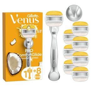 Venus Comfortglide Coconut Plus Olay Value Pack Razor Blades x8