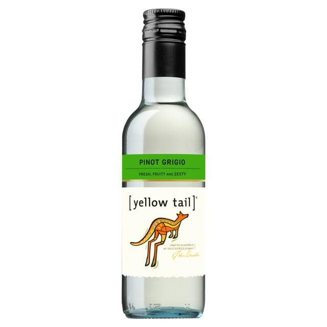 Yellow Tail Pinot Grigio White Wine 18.7cl - gallery image 1