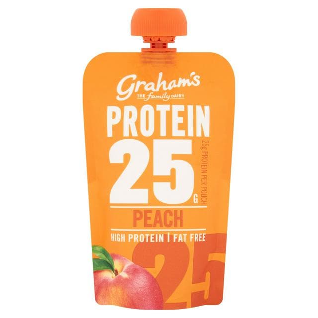 Graham's the Family Dairy Protein 25g Peach 200g - gallery image 1