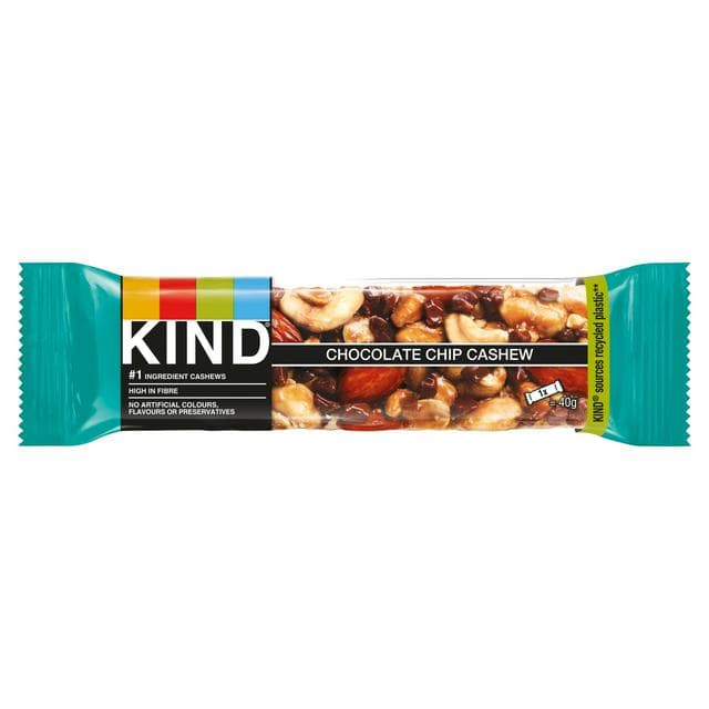 Kind Chocolate Chip Cashew Bar 40g - gallery image 1