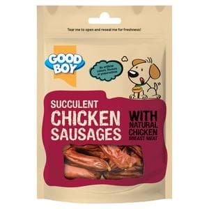Good Boy 75g Succulent Chicken Sausages Dog Treats