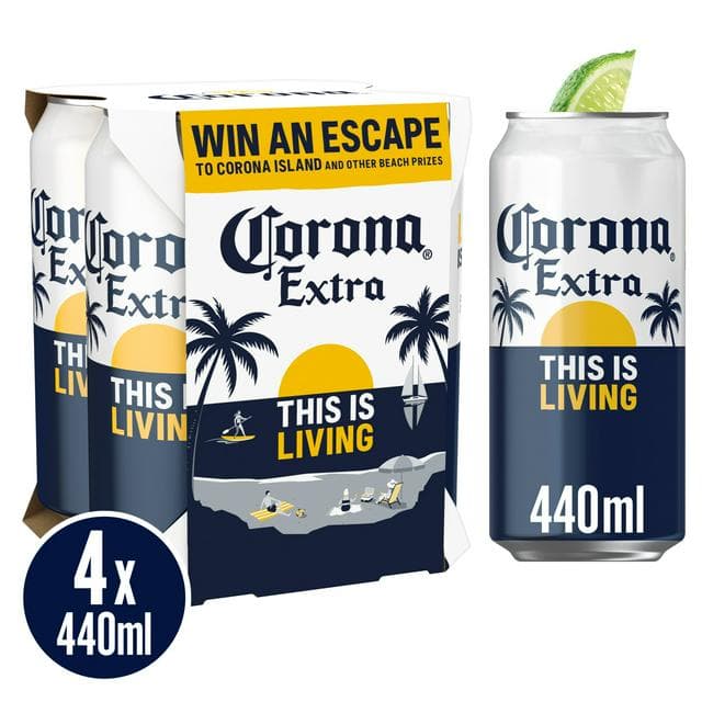 Corona Extra Cans 4x440ml - gallery image 1