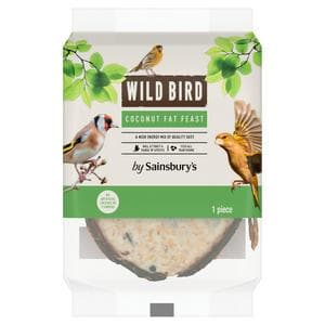 Sainsbury's Wild Bird Suet Half Coconut