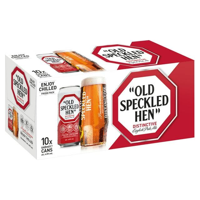 Old Speckled Hen Pale Ale Beer Cans 10x440ml - gallery image 1