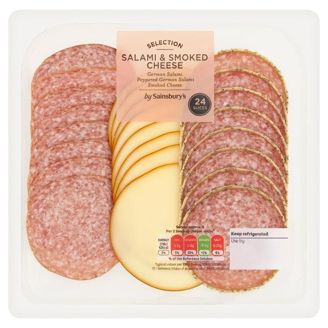 Sainsbury's German Salami & Cheese - gallery image 1