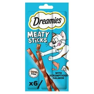 Dreamies Meaty Sticks 30g Scrumptious Salmon Adult Cat Treats