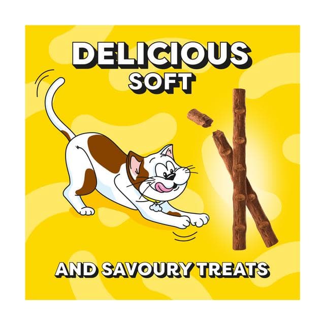 Dreamies Meaty Sticks 30g Tasty Chicken Adult Cat Treats - gallery image 3