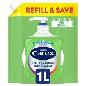 Carex 1L Aloe Vera Hand Wash Refill Pack