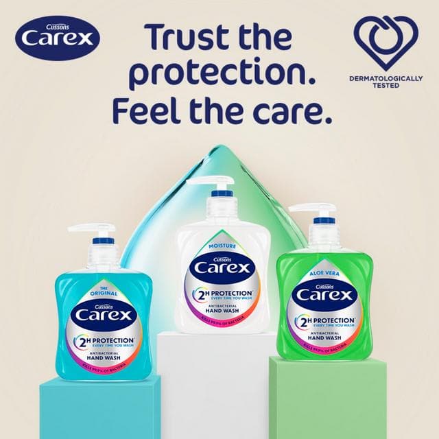 Carex 500ml Original Antibacterial Gentle & Effective Liquid Hand Wash - gallery image 6